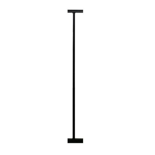 Extensión Puerta Seguridad Bebe Niños Metalica Escalera 7 Cm Negro